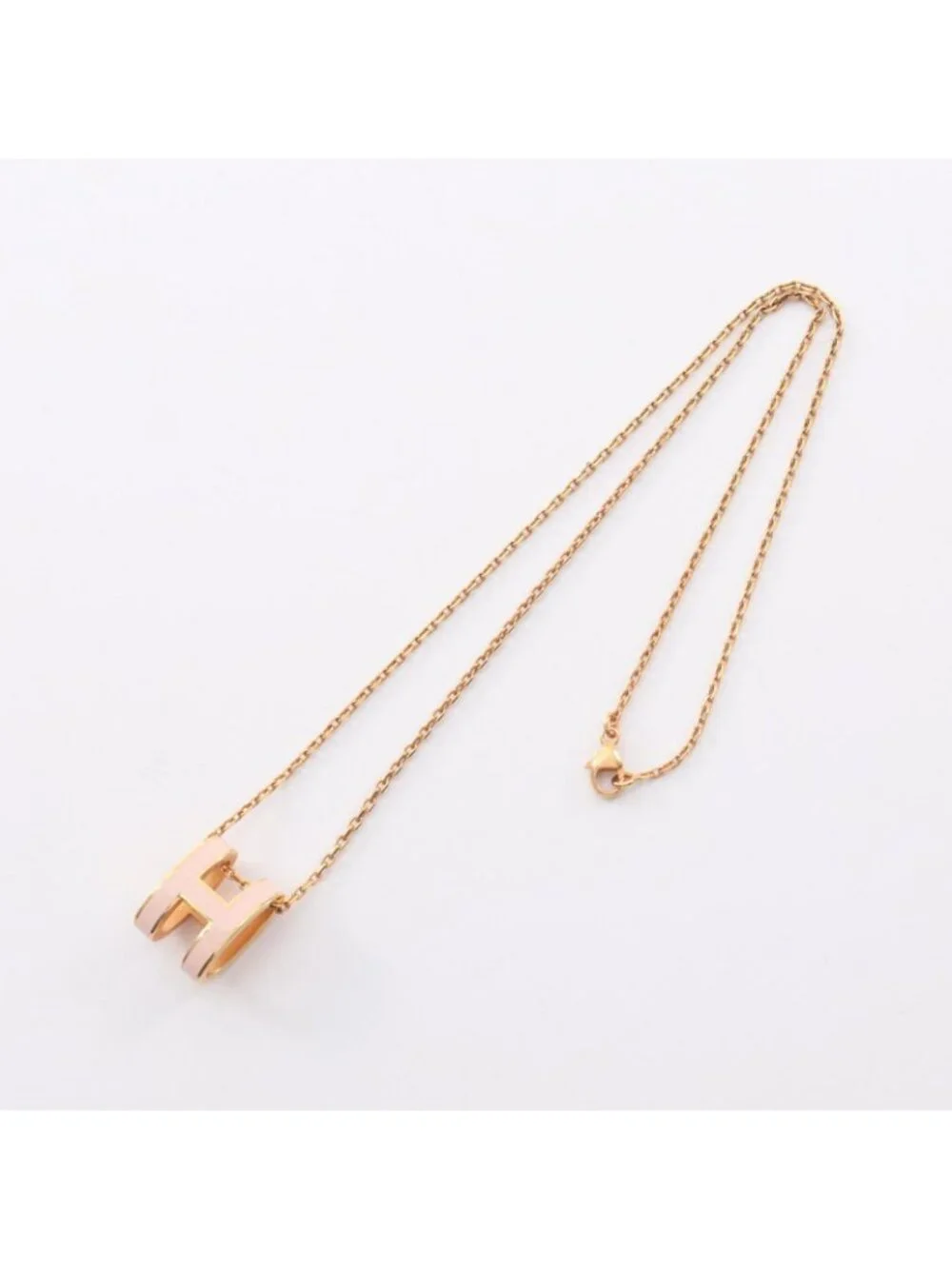 Hermes Necklace Pop Gold
